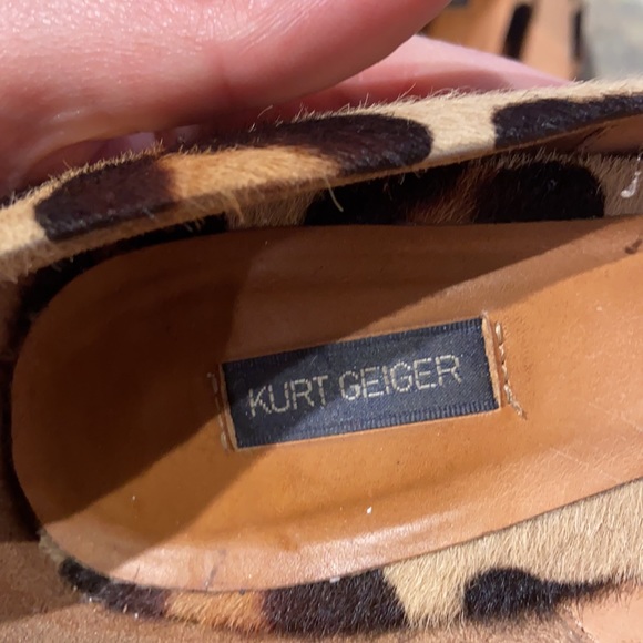 Kurt Geiger pony hair leopard heels - Picture 7 of 7